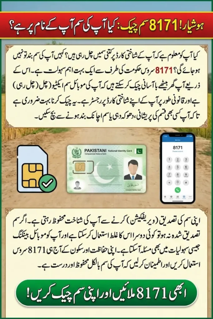 8171 SIM Check 2026 – Complete Guide to Verify, Secure & Protect Your Mobile Number