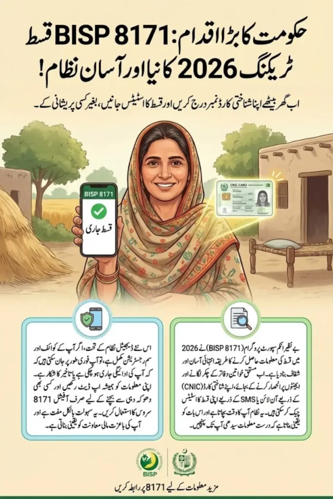 BISP 8171 Qist Tracking 2026 – Check Qist Status Online via CNIC