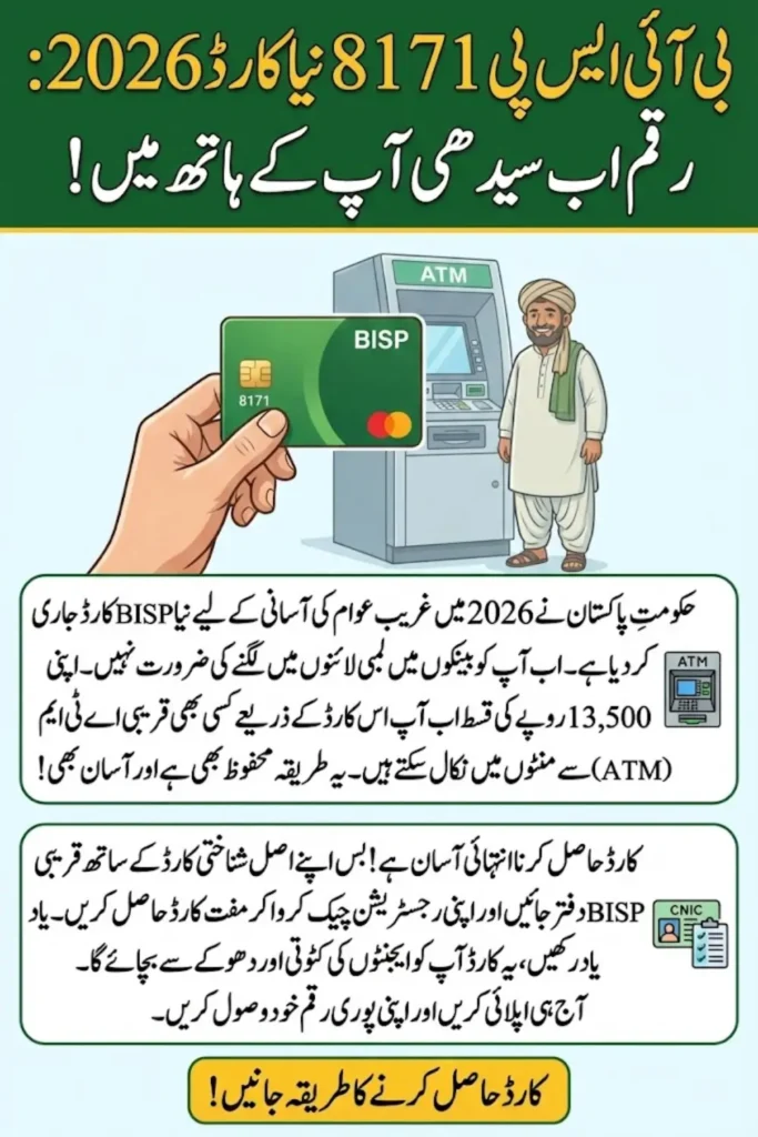 BISP 8171 New Card Launch 2026 – Complete Guide to Apply, Activate & Receive Payments