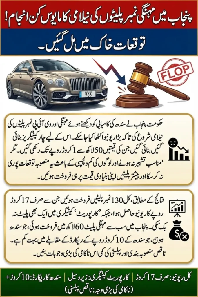 Punjab Vanity Number Plates Auction Falls Short as Public Interest Remains Low