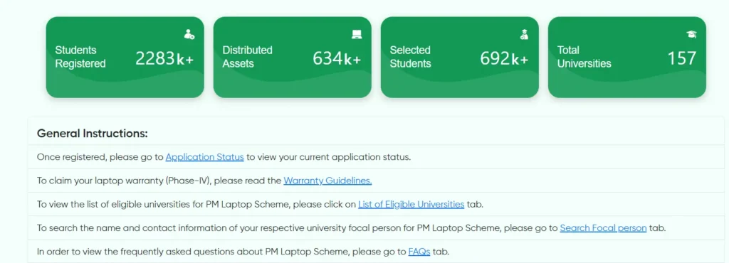 Eligibility Criteria for PM Laptop Scheme Registration 2026